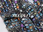 Poly Yarn Spandex Pattern Print Activewear Knit Fabric Waterproof Airproof