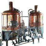 Easy to Operate Copper Beer Kvass Brewing Equipment for Turnkey Project