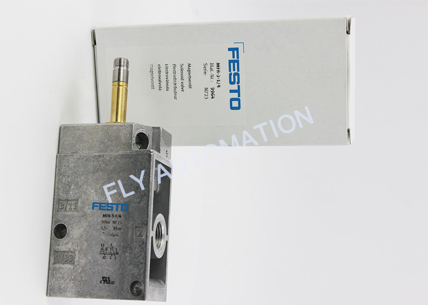 MFH-3-1/4 9964 Pneumatic Solenoid Valves 3/2 Way G1/4 800 L/Min