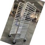 15 18 20 Tier Bakery Trolley Aluminum Alloy Bread Cooling Baking Trolley GN