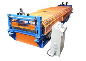 Wholesale H450 Beam Housing 0.9mm Roof Panel Roll Forming Machine from china suppliers