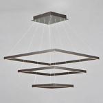 Smart Simple Square Modern Ring Light For Bedroom 3000K