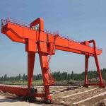 32 Tons Span 20m Trolley type Double Girder Gantry Crane Outdoor