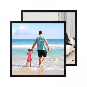China ODM 8x12'' 8x8'' Peel And Stick Photo Frames White Black For Wall on sale