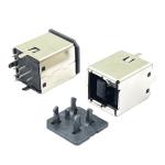USB USB 3.0 Connector USB B Type Straight, DIP Female Socket 9Pin with Cap