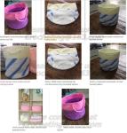 Stiffened Cotton Crochet Small Decorative Lace Doily Bowl Basket Handicraft