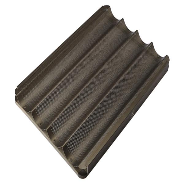 RK Bakeware China Foodservice NSF Nonstick Glaze 3 Inch Hamburger Bun Baking