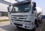 Sinotruk Concrete Mixer Truck Max Loading 16000kg With Hydraulic System