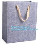 Fancy Customized 2 Colors Printed Luxury Paper Shopping Bag With Twisted Paper