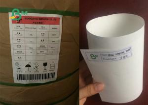 Wholesale 100gsm 120gsm 140gsm Food Grade Paper Roll , White Kraft Paper for Paper Plates from china suppliers