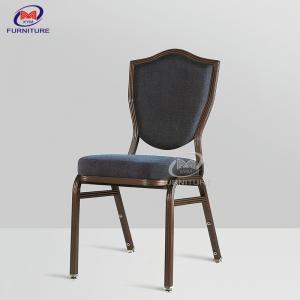 China Flexiable Back Upholstered Hotel Banquet Chair Thick Fabric on sale