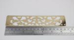 Factory custom gold plating shoelace iron hollow metal accessories buckles for