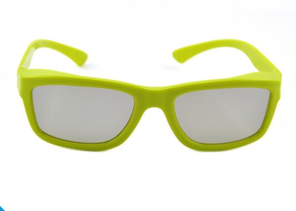 Green Color Cinemas 3D Glasses For Passive 3D TVs,Adult Sized Passive Circular