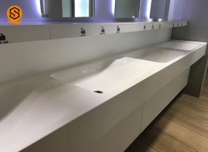 Wholesale Easy Repairable Solid Surface Wall Hung Basin 10 Years Warranty from china suppliers