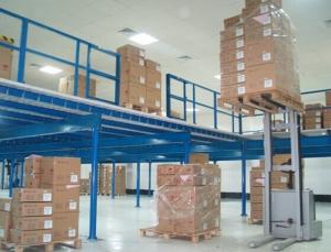 Wholesale industrial metal storage mezzanine floor&racking from china suppliers