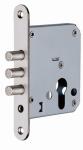 SNP SCP Finish Stainless Steel Mortise Door Lock Body
