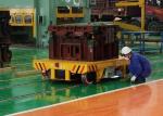 Foundry Plant Die Mold Transfer Cart Steel Material With 4 Wheel / Interbay
