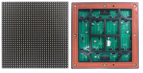 Three In One RGB P6 Full Color SMD LED Module 30W Low Ave Power Consumption