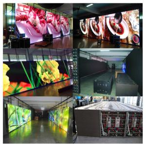 Wholesale Waterproof Energy Saving LED Display , Outdoor Stage Led Screens RGB 3 In 1 4200Hz from china suppliers