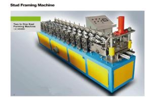 Wholesale Two In One Light Keel Roll Forming Machine , Metal Forming Equipment 0.2mm - 1.2mm Galvanized steel from china suppliers