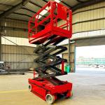 2400*1170mm Aerial Platform Electric Hydraulic Scissor Lift with 18 Channel