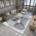 Simple Geometric Living Room Floor Carpets North European With Special Style
