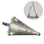 Electric Motor Helix Double Screw Conical Stirring Mixer for Dye and Desiccant