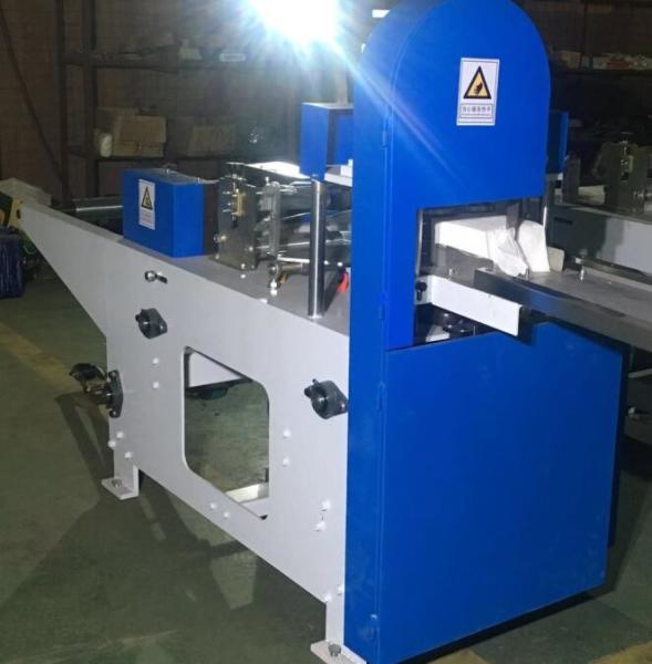 380V Tissue Paper Napkin Making Machine Electrical Counter Pneumatic Feeding