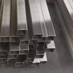 Wholesale 180 Grit Polished Stainless Steel Rectangular Pipe Brush Finish 1.5mm from china suppliers