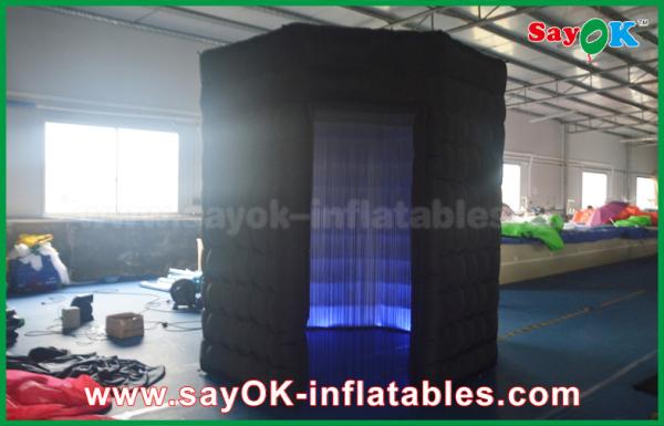 Portable Photo Booth Newest Inflatable Lingting Octagon Photo Booth Oxford Cloth
