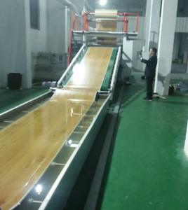 Wholesale LVT PVC Floor Making Machine | LVT Flooring Production Line | Schneider Electric | Siemens Motor from china suppliers