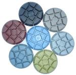 Lixa Diamantados 4 " Diamond Pads For Floor Machines Granite Orbital Sander