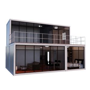 Wholesale Container House 2 Story Shipping Container Homes With Light Steel Frame And Insualtions from china suppliers
