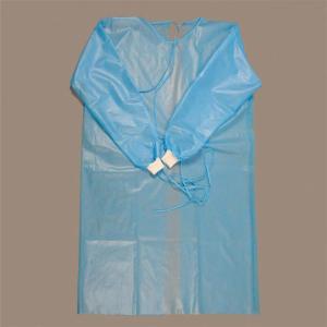 Wholesale Lightweight PP PE Disposable Surgical Gown Chemical Protective Coveralls from china suppliers