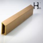 Waterproof 3m Long Brass U Channel Framing Stock For Restaurant Decoration