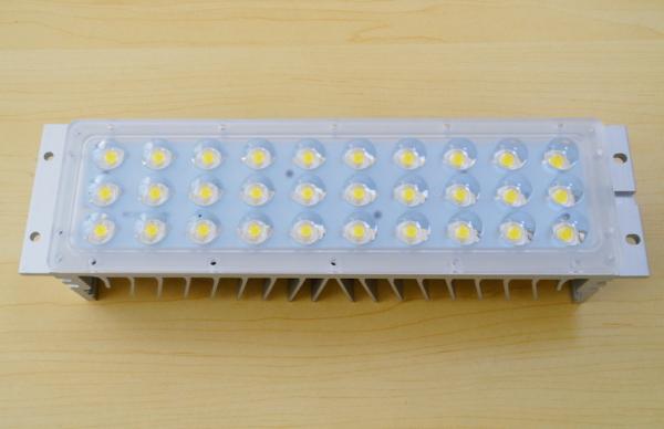 Quality 90 degree 45mil Chip 3x10 LED Street Light Components with Optical grade PC for sale