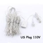 3x1/3x2/3x3m LED Icicle String Lights Christmas Fairy Lights garland Outdoor