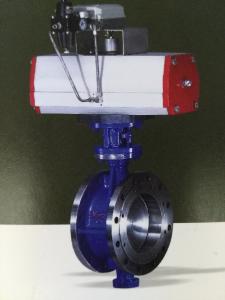 China High Temperature Resistant Material Flange Butterfly Valve ASME B16.5 Flanged Dimension on sale