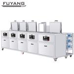 Car Engine Auto Parts Ultrasonic Cleaner 96L Four Tank Immersion / Soak Cleaning