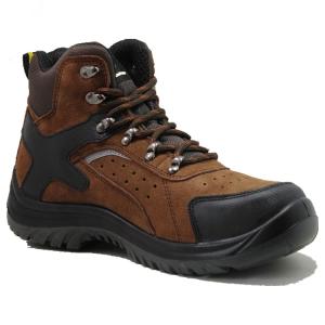 Wholesale Injection pu/pu with steel toe cap full grain leather safety shoes from china suppliers