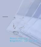 Biodegradable Slider Zipper Vinyl k Bag Slider Zipper Beach Vinyl Toiletry Zipp