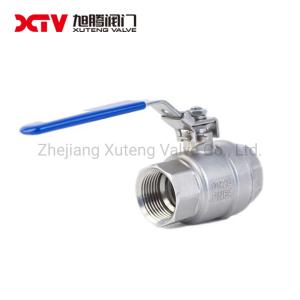 China Industrial Stainless Steel Threaded Full Bore and Reduce Bore 1PC/2PC/3PC Ball Valve on sale
