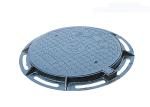 FRP Composite Sanitary Sewer Drain Cover Heavy Duty 800x800 EN124 Standard