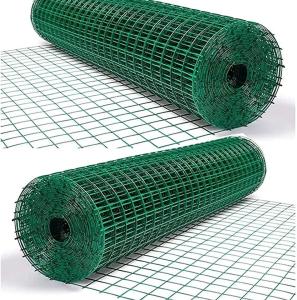 Wholesale Affordable Custom-Made Green PVC-Coated Welded Wire Mesh Fences for Residential and Landscaping Use from china suppliers