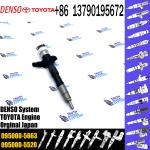 high quality diesel engine Fuel common rail injector 095000-5663 23670-39095
