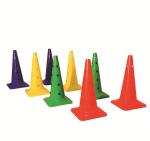 Plastic Marker Sports Cones For Soccer And Football Training On Outdoor Fields