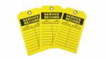 Industrial Plastic Safety Tag Customized Waterproof Plastic Material