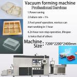 Fully automatic plastic vacuum forming machines plastic egg tray machine