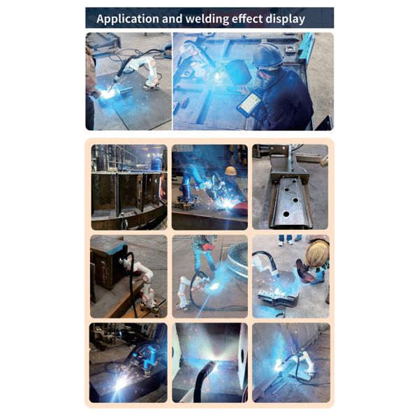 High-Speed Compact Type 6 Axis Cobot Industrial Collaborative MIG Laser Welding Machine With Robot