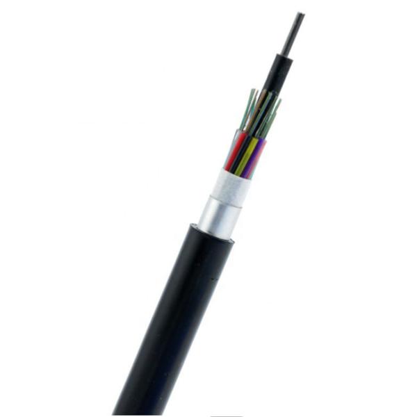 Direct Buried Single Mode Gyta53 4 24 48 96 144 Core Double Sheath Outdoor Fiber